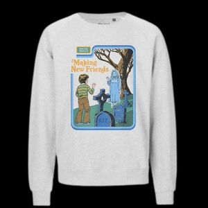 Gray Graphic Sweater